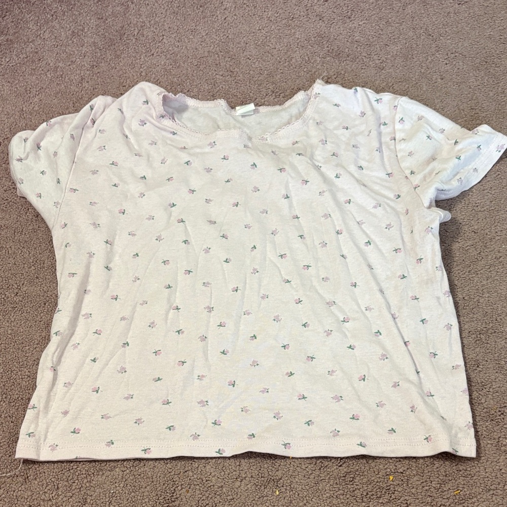 Floral Print T-Shirt